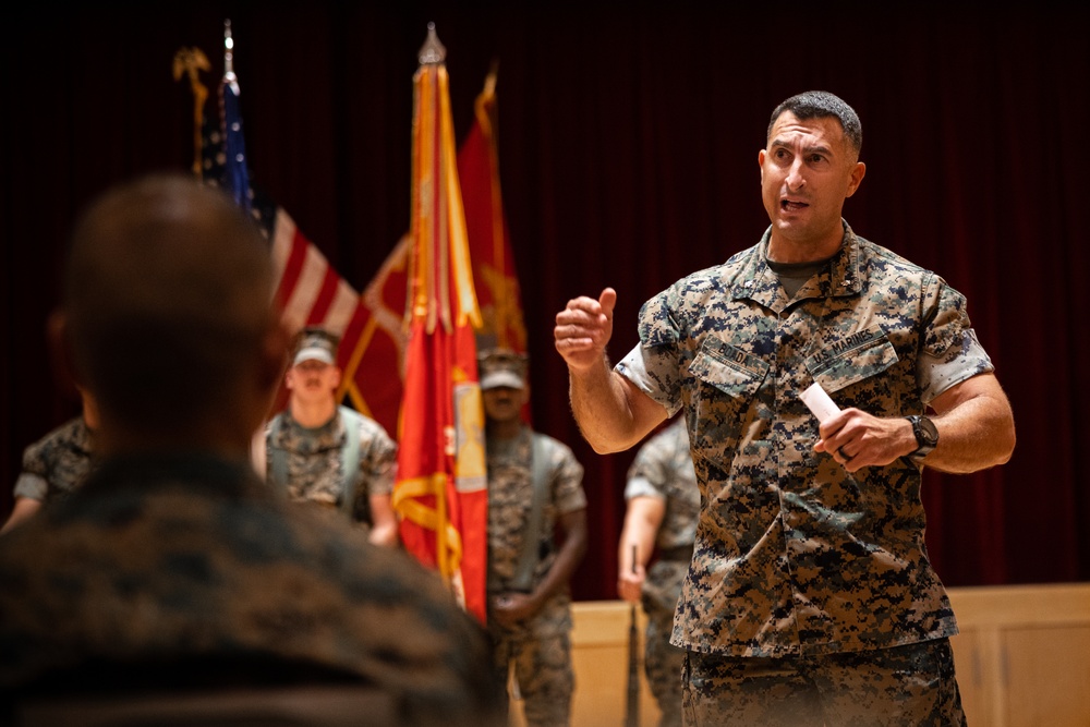 3d Battalion, 12th Marines Changes Command