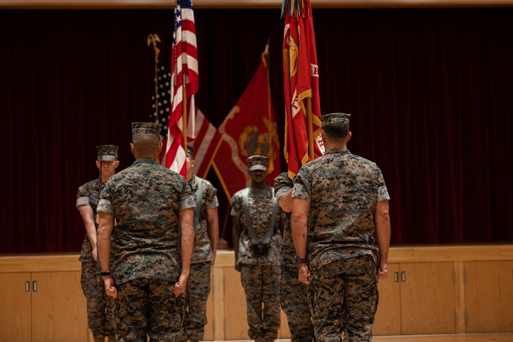 3d Battalion, 12th Marines Changes Command