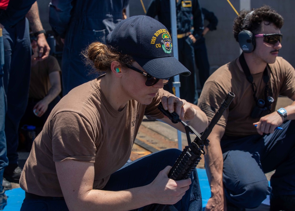 Small Arms live-fire exercise
