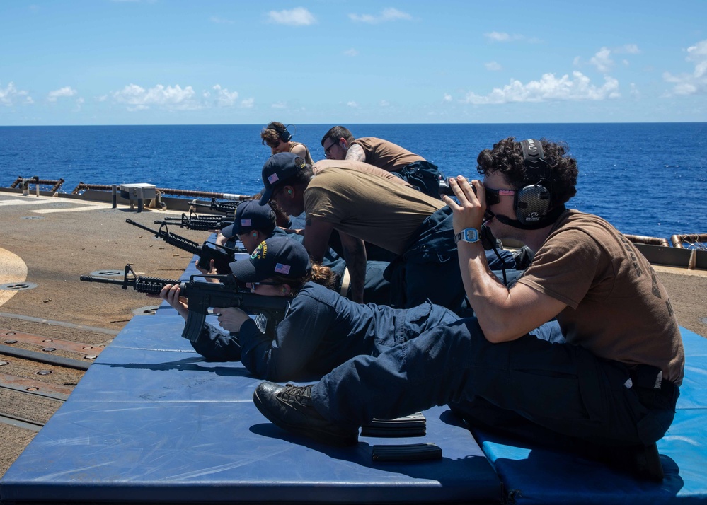 Small Arms live-fire exercise
