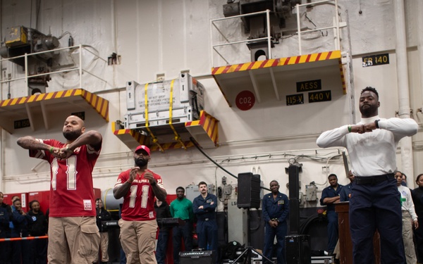 Sailors Perform in Juneteenth Event