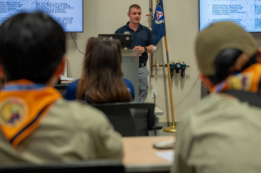 Osan CAP squadron hosts youth aviation day