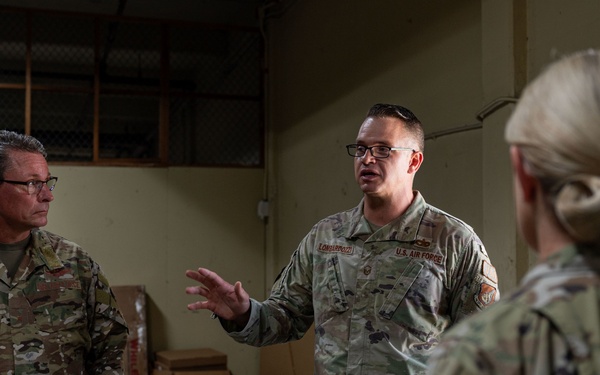 Pacific Air Forces deputy commander visits Andersen Air Force Base
