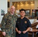 Marine Corps Air Station Iwakuni Flight Line Mess Hall is inspected for the Major General William Pendleton Thompson Hill Awards for Food Service Excellence.