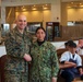 Marine Corps Air Station Iwakuni Flight Line Mess Hall is inspected for the Major General William Pendleton Thompson Hill Awards for Food Service Excellence.