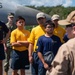 USS Ronald Reagan (CVN 76) hosts ship tour for members of Father Duenas Memorial School and Guam High School NJROTC