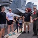 USS Ronald Reagan (CVN 76) hosts ship tour for members of Anderson Air Force Base