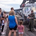 USS Ronald Reagan (CVN 76) hosts ship tour for members of Anderson Air Force Base