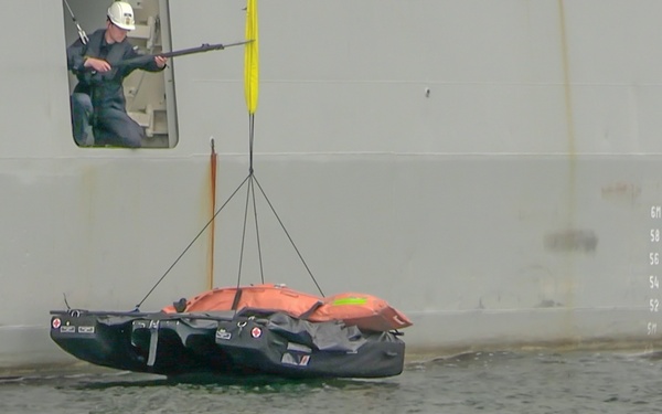 CLB-8 Performs Casualty Evacuations with Swedish Marines and Sailors