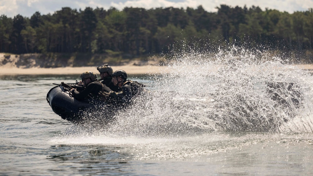 MSPF, 24th MEU (SOC) CRRC and USV Operations during BALTOPS 24