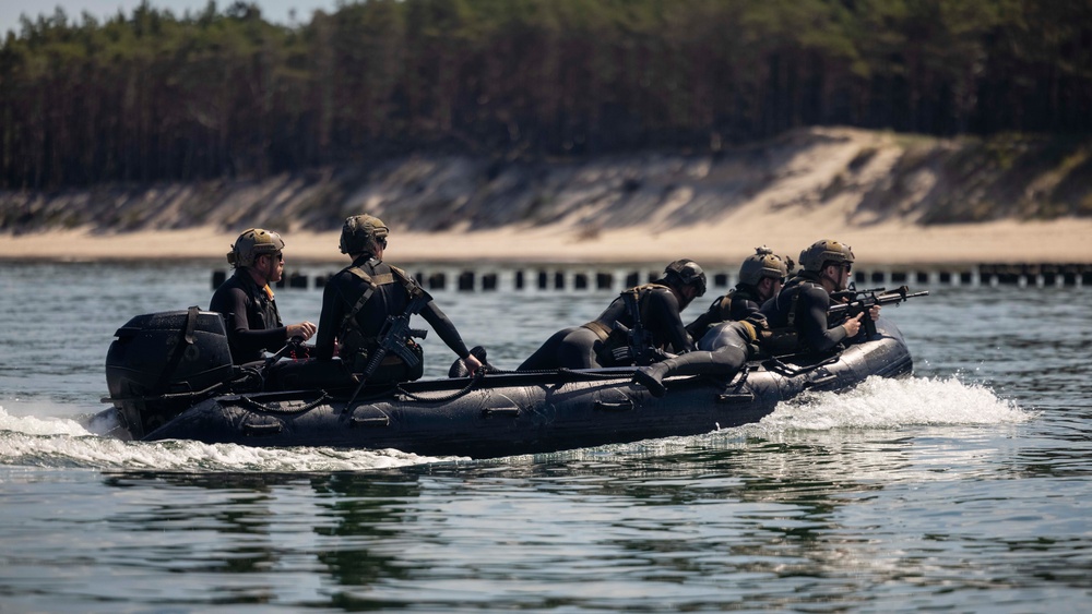 MSPF, 24th MEU (SOC) CRRC and USV Operations during BALTOPS 24