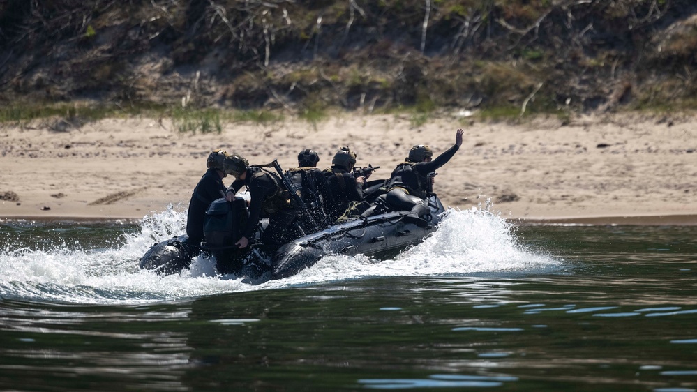 MSPF, 24th MEU (SOC) CRRC and USV Operations during BALTOPS 24