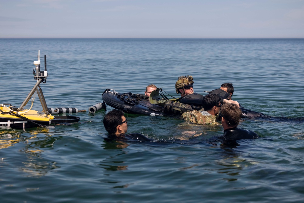 MSPF, 24th MEU (SOC) CRRC and USV Operations during BALTOPS 24