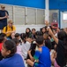 USS Ronald Reagan (CVN 76) Sailors and other Navy Sailors participate in a community relations event at Manuel Ulloa Lujan Elementary School