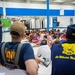 USS Ronald Reagan (CVN 76) Sailors and other Navy Sailors participate in a community relations event at Manuel Ulloa Lujan Elementary School