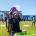 USS Ronald Reagan (CVN 76) Sailors and other Navy Sailors participate in a community relations event at Manuel Ulloa Lujan Elementary School