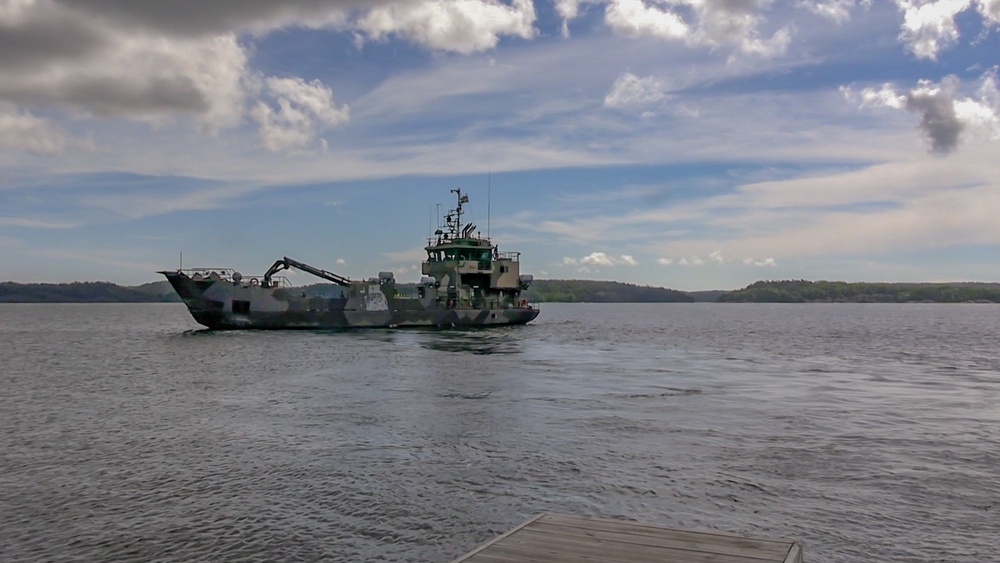 CLB-8 Convoy Operations: HMS Trossö Resupply