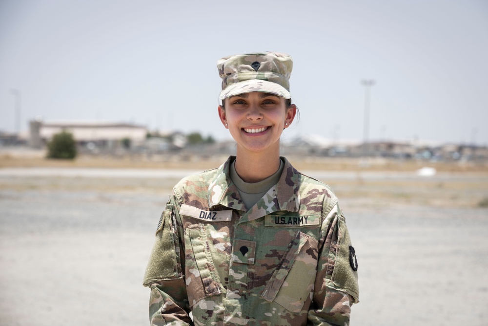 Why I Serve: Spc. Kacie Diaz, the making of a leader