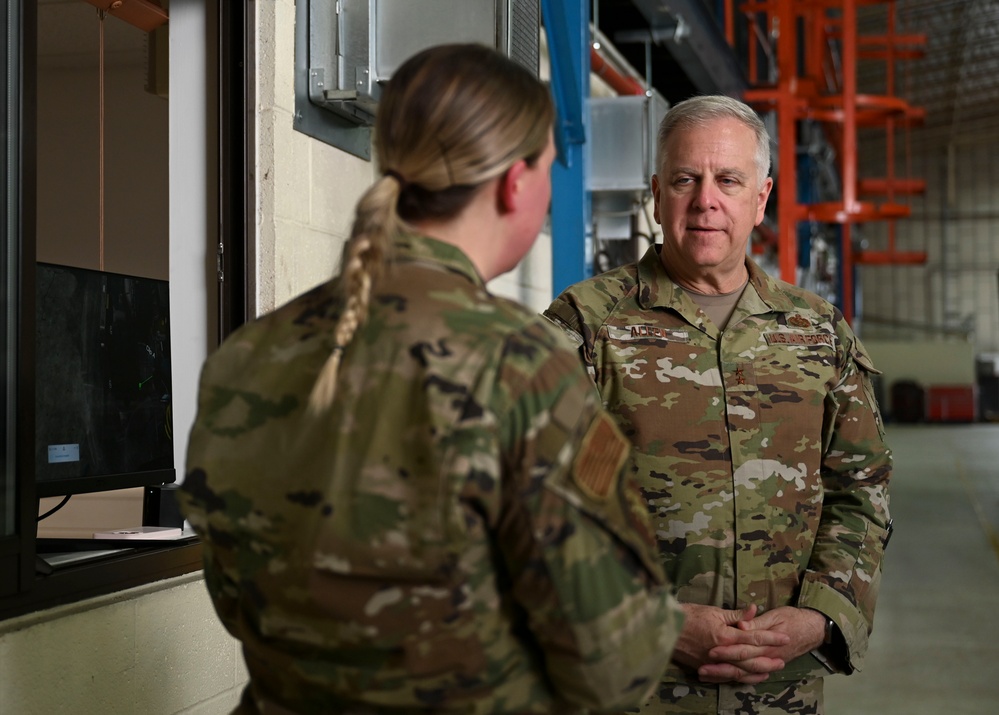 U.S. Air Force Installation and Mission Support Center command team visits RAF Mildenhall