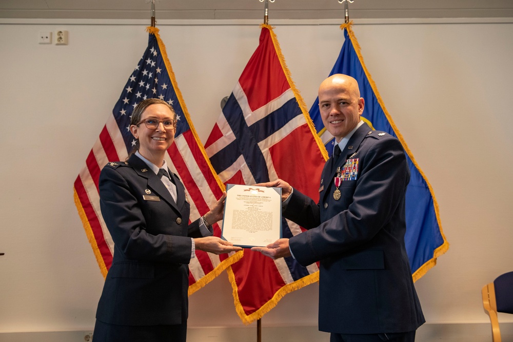 426th Air Base Squadron change of command