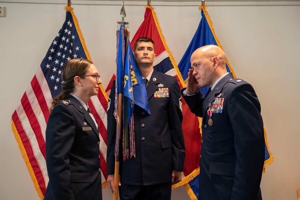 426th Air Base Squadron change of command