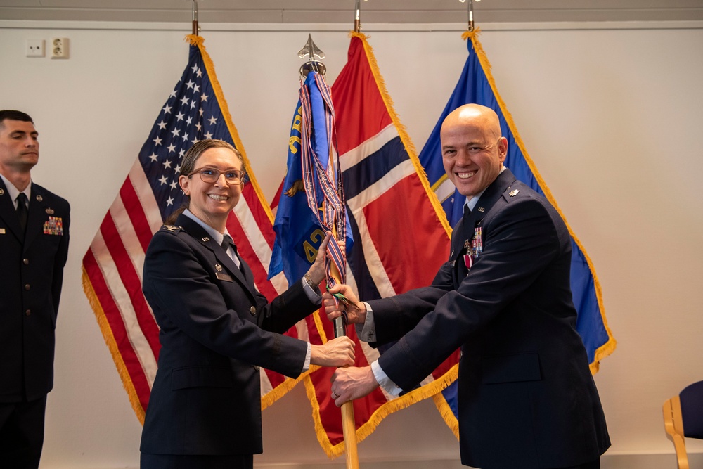 426th Air Base Squadron change of command