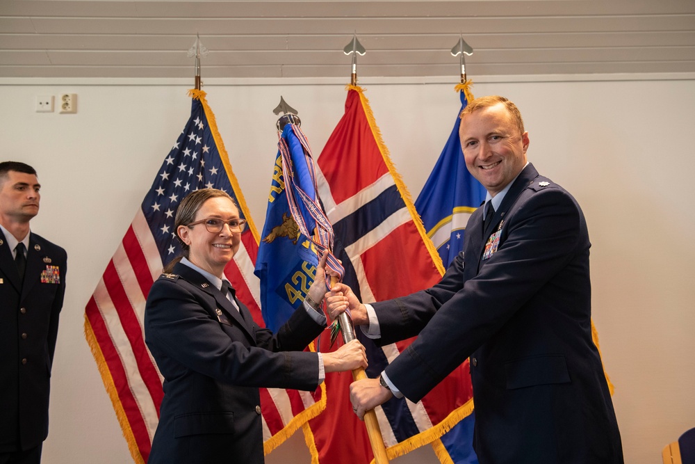 426th Air Base Squadron change of command