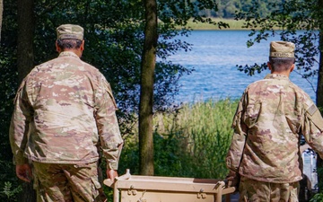 553rd DSSB Practices Water Purification In Poland