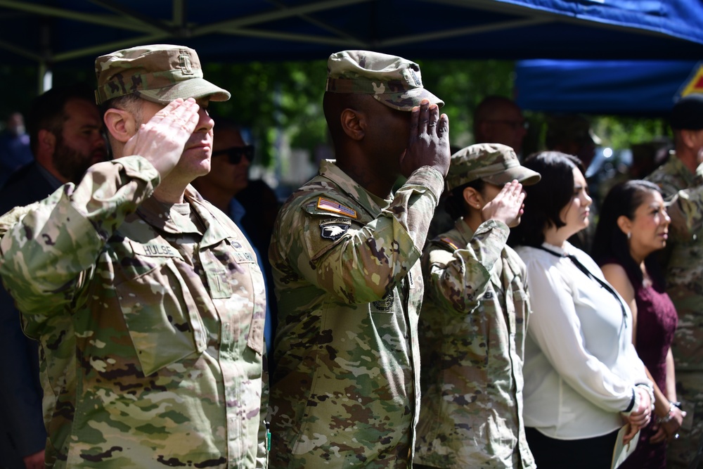 AFSB-Germany Change of Command Ceremony