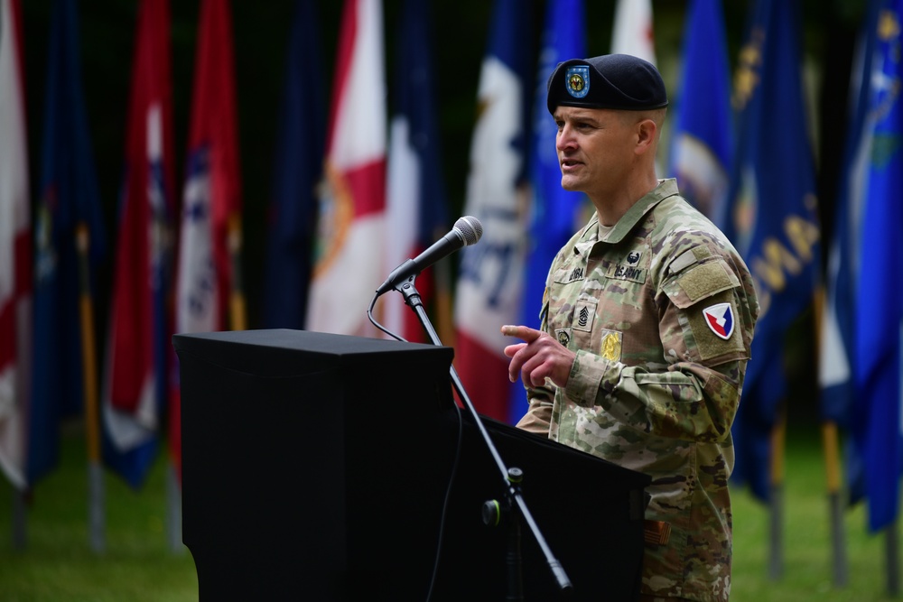 AFSB-Germany Change of Command Ceremony