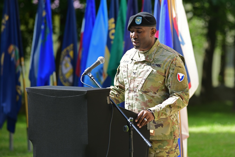 AFSB-Germany Change of Command Ceremony