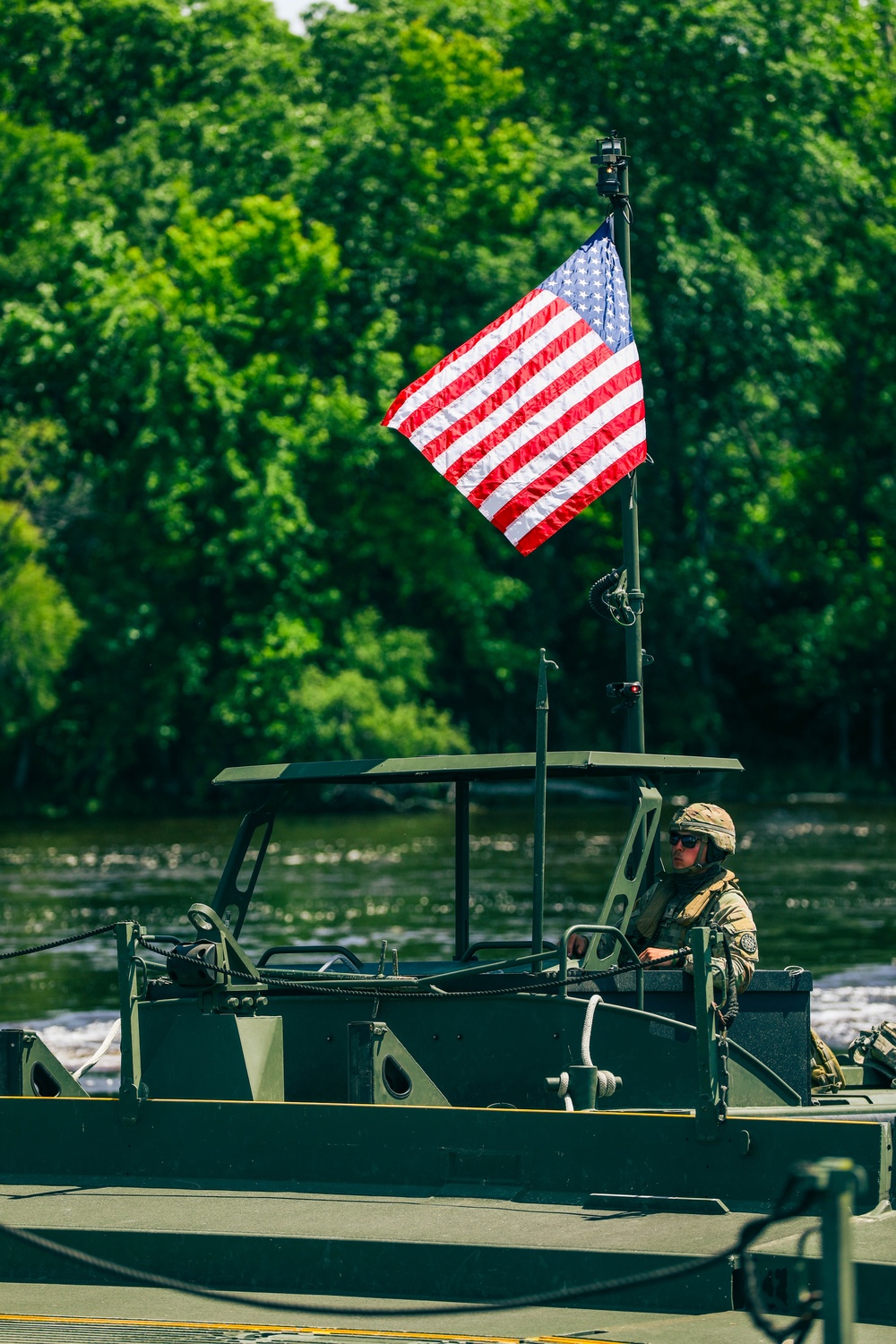 1437th Engineer Multi-Role Bridge Company Trains at Camp Ripley