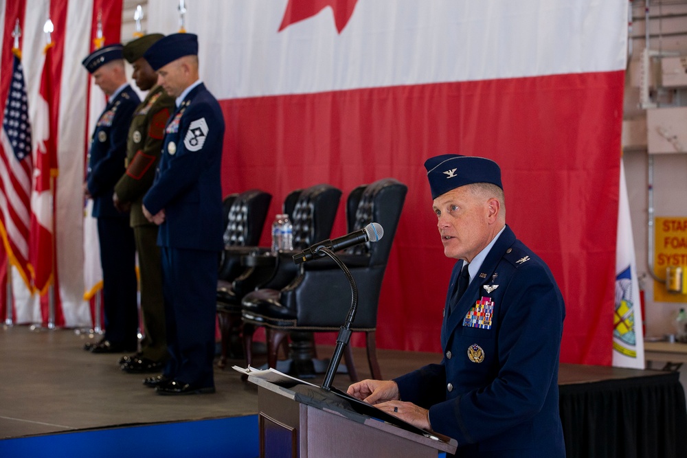 NORAD and USNORTHCOM Command Senior Enlisted Leader Change of Responsibility