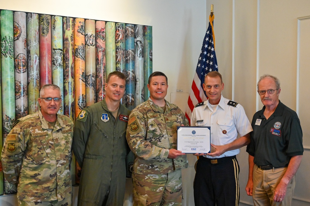 ESGR hosts awards recognition luncheon for employers of Nebraska National Guardsmen