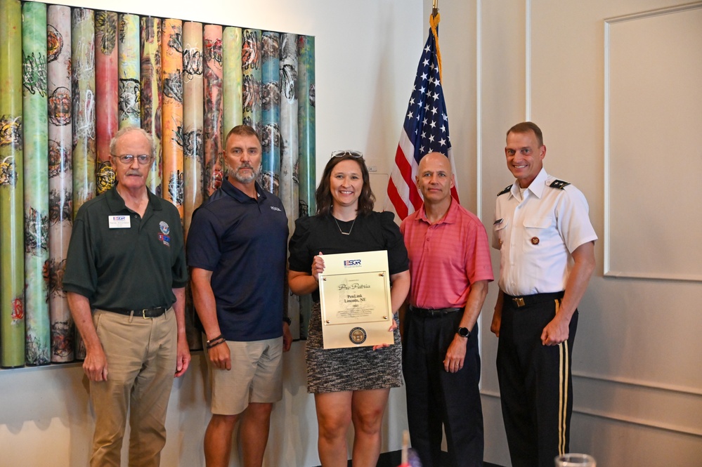 ESGR hosts awards recognition luncheon for employers of Nebraska National Guardsmen