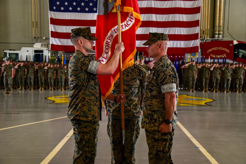 Marine Corps Detachment Goodfellow welcomes new commander