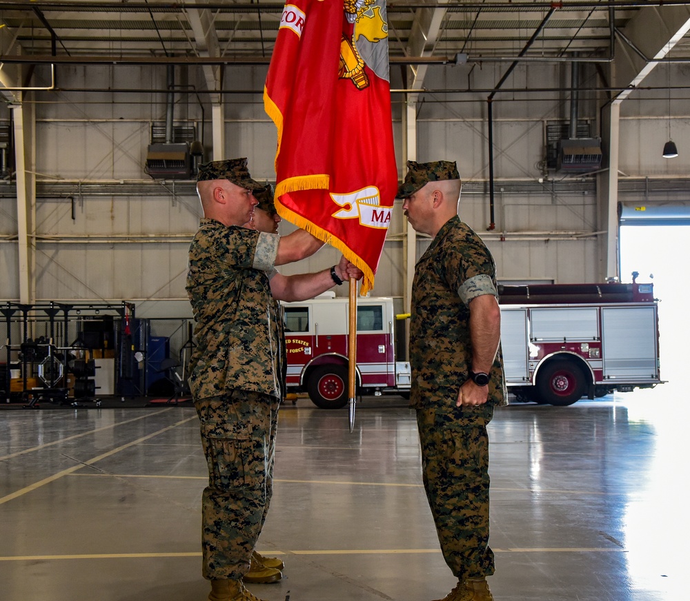 Marine Corps Detachment Goodfellow welcomes new commander