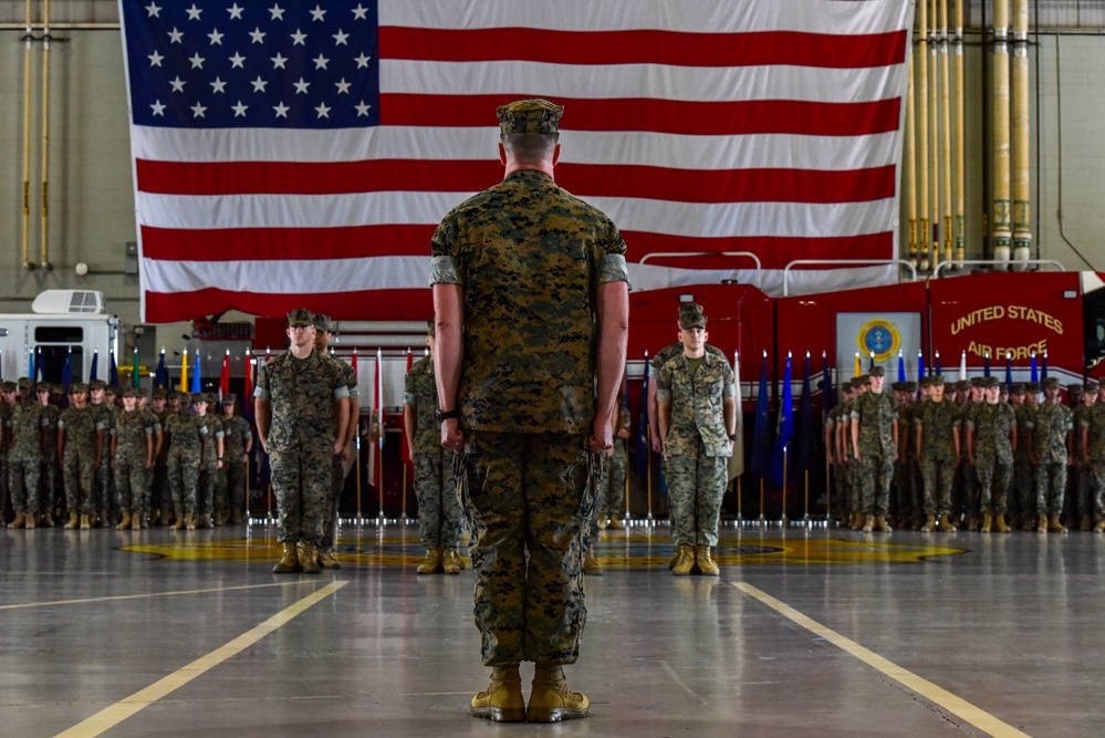 Marine Corps Detachment Goodfellow welcomes new commander