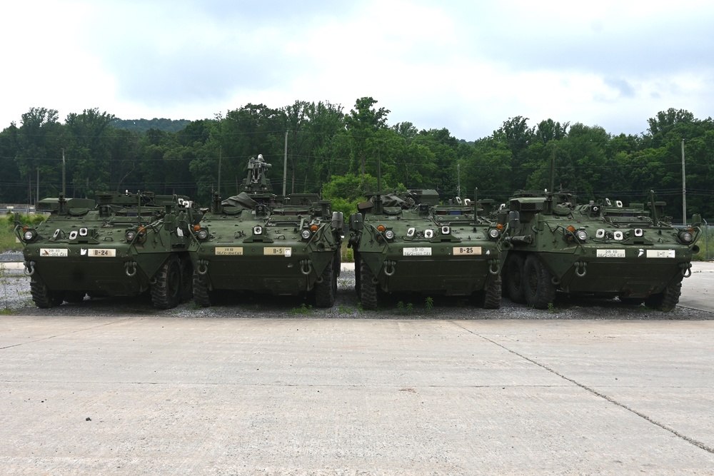 56th SBCT getting upgraded Strykers