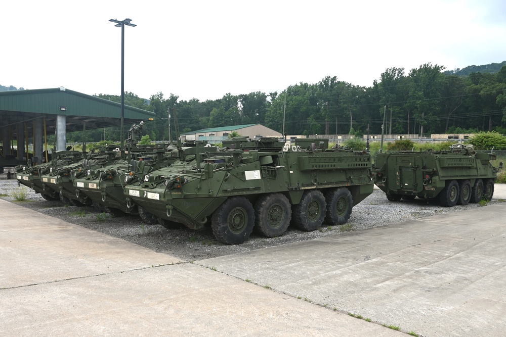 56th SBCT getting upgraded Strykers