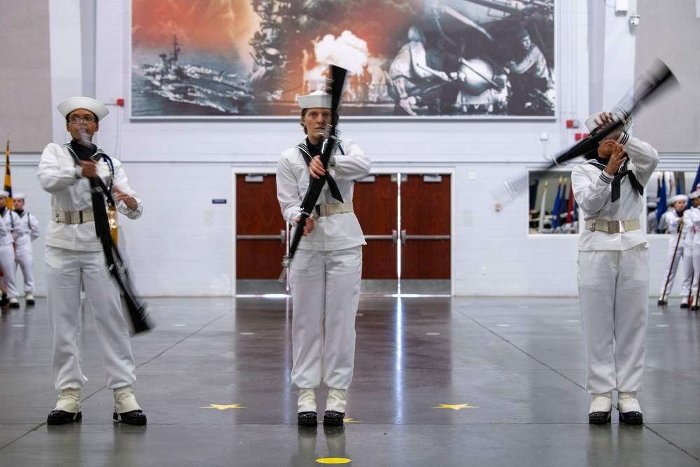 Recruit Training Command Pass in Review June 20, 2024