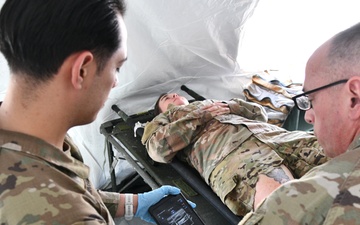 USAMTEAC tests new capability of ultrasound field portable for operational use