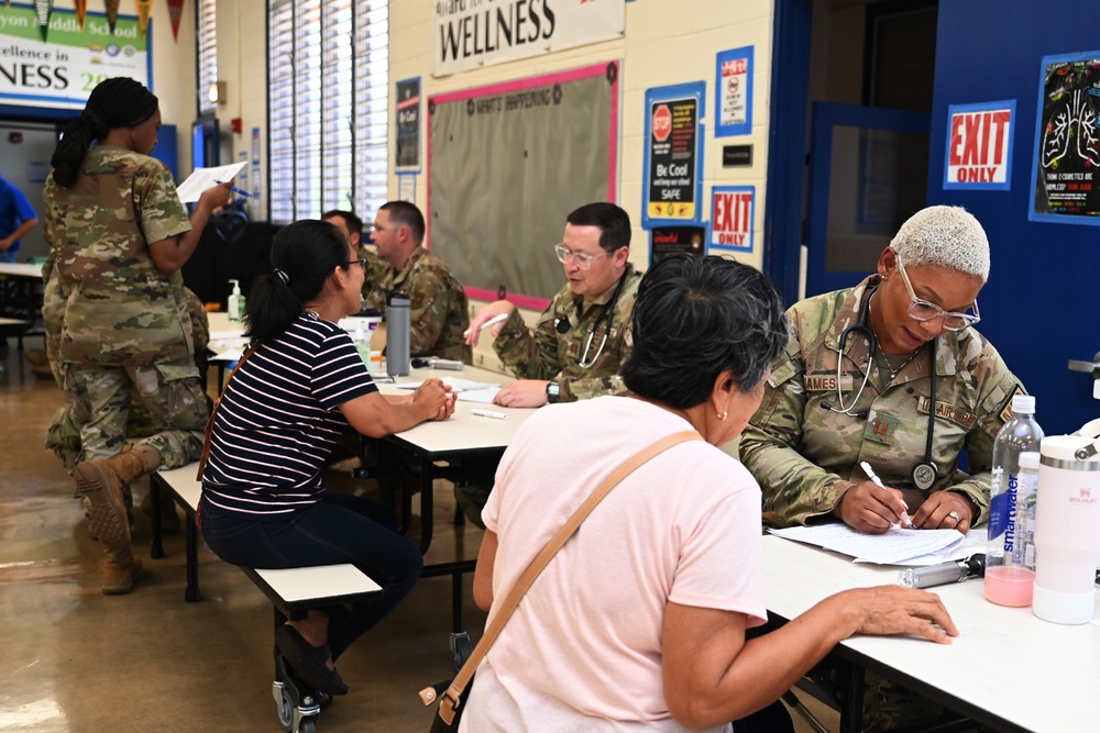 U.S. Service Members Come Together for Tropic Care 2024 to Provide No-Cost Medical Care to the Island of Kauai