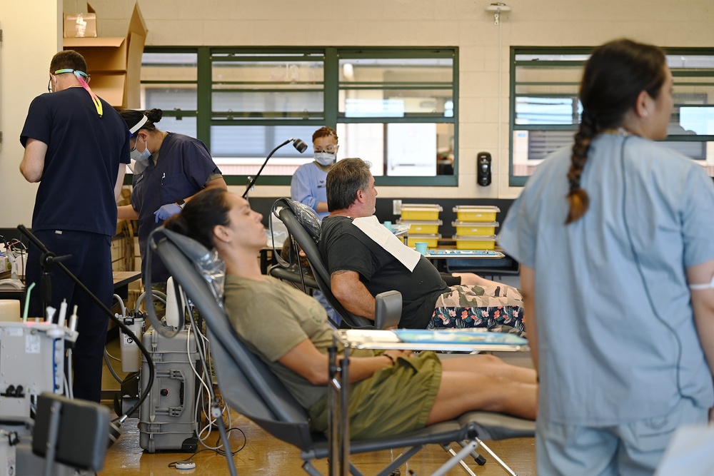 U.S. Service Members Come Together for Tropic Care 2024 to Provide No-Cost Medical Care to the Island of Kauai