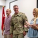 Chaplain (Maj.) John Denny promotion to lieutenant colonel