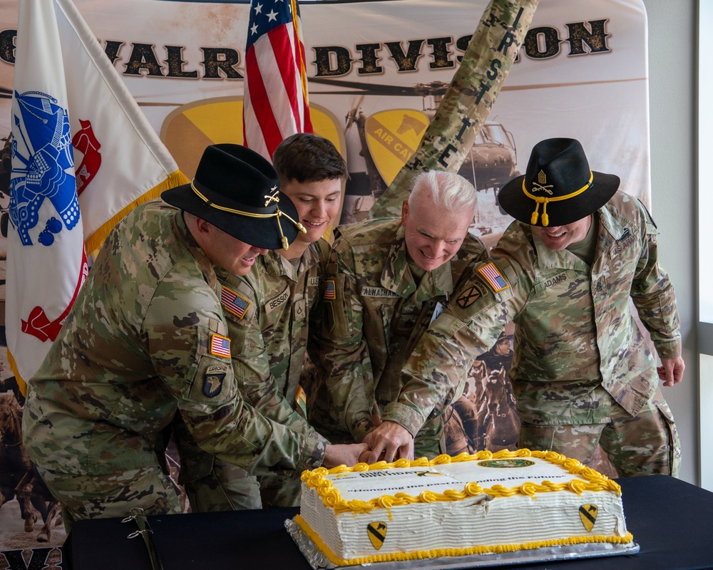 1st Cavalry Division celebrates the Army's 249th birthday