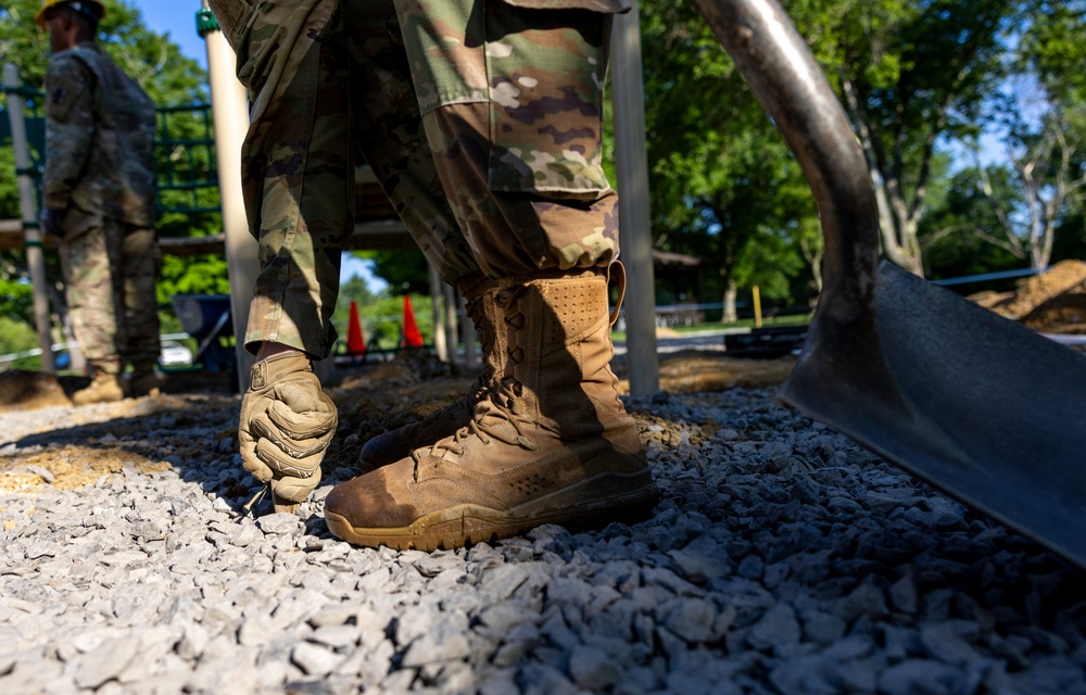 Army Reserve Soldiers flex their skills on federal engineering projects to serve communities thanks to new legal authority