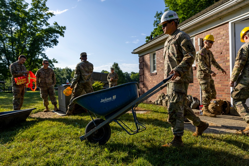 Army Reserve Soldiers flex their skills on federal engineering projects to serve communities thanks to new legal authority