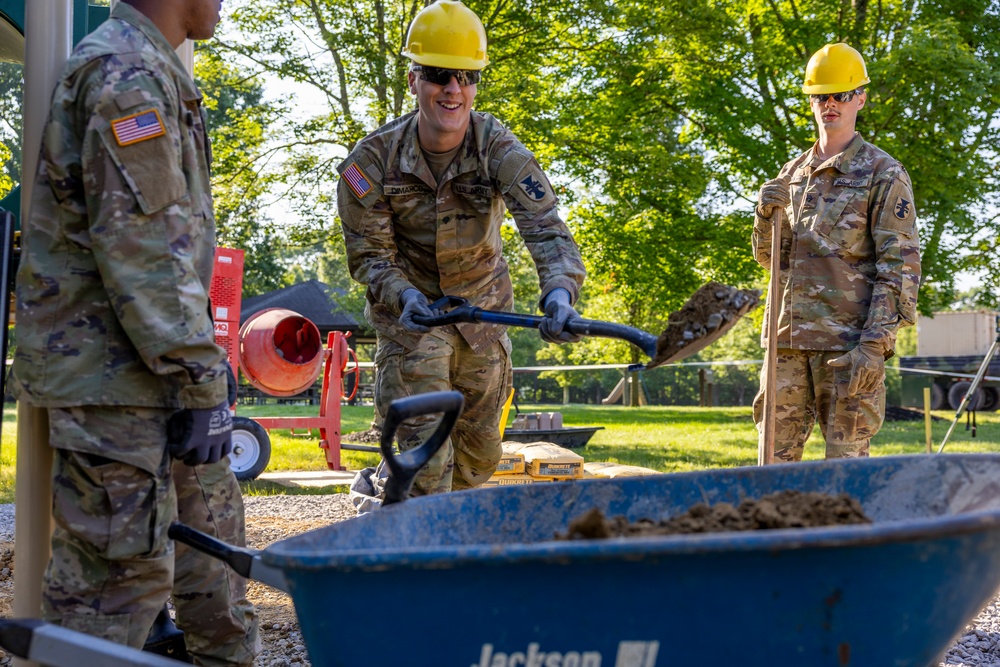 Army Reserve Soldiers flex their skills on federal engineering projects to serve communities thanks to new legal authority