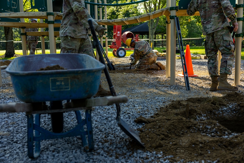 Army Reserve Soldiers flex their skills on federal engineering projects to serve communities thanks to new legal authority